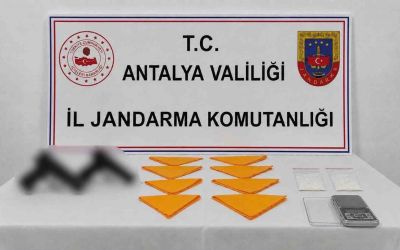 Antalya’da uyuşturucu operasyonunda 1 şüpheli tutuklandı
