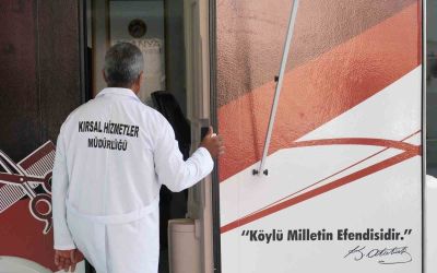 Alanya Belediyesi mobil kuaför aracı hizmete başladı
