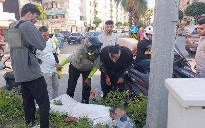 Aynı kavşakta bir saat arayla iki ayrı motosiklet kazası: 2 yaralı
