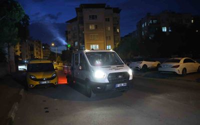 Büyükşehir’den gece vektör mesaisi
