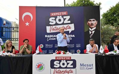 Kepez’de mahallelerin sesi Halk Buluşması’nda yükselecek
