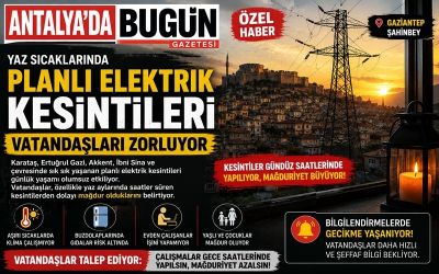 Planlı Elektrik Kesintileri Vatandaşları Zorluyor