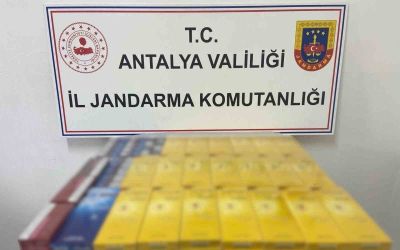 Gazipaşa’da 145 karton kaçak sigara ele geçirildi
