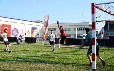 Alanya’da 2 bin kişilik hentbol şöleni başladı
