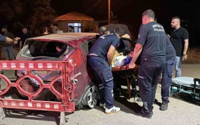 Gazipaşa’da otomobil takla attı: 4 yaralı
