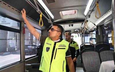 Büyükşehir’den toplu ulaşımda klima denetimi
