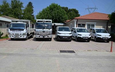 Kemer Belediyesi araç filosunu güçlendirmeye devam ediyor
