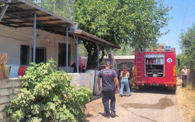Uzaklaştırma kararı aldıran eşine sinirlenip evi ateşe verdi
