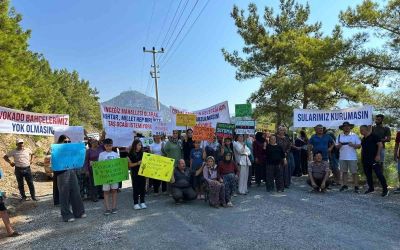 Gazipaşa’da taş ocağı planı mahalleliyi sokağa döktü

