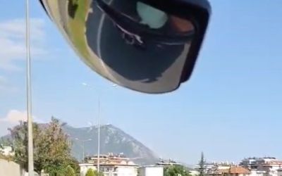 Alanya’da itfaiyeye yol vermeyen otomobil sürücüsüne 46 bin TL ceza
