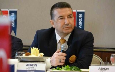 ASKON Antalya Şube Başkanı Kacar: ’’Göreve geldiğimiz günden bugünlere kadar üyelerimiz arasında 650 milyon TL’nin üzerinde ticaret hacmi oluşmuştur