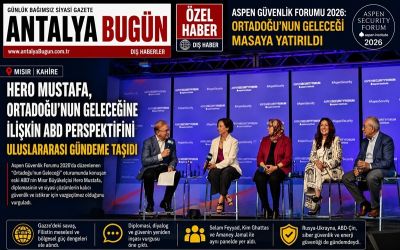 Aspen 2026'da Gözler Ortadoğu Panelindeydi