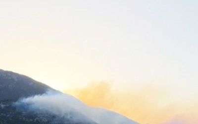 Antalya Kaş’ta orman yangını
