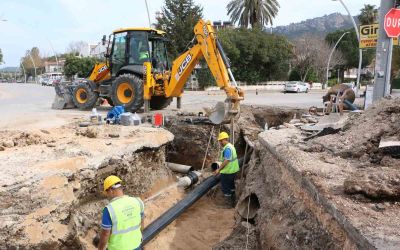 Kemer’in içmesuyu ve kanalizasyon altyapısı yenileniyor

