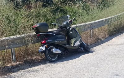 Hafif ticari araç ile motosikletin çarpıştığı kazada 1 kişi yaralandı
