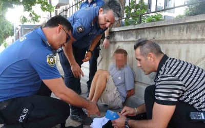 Turistleri hedef alan plaj faresi çaldığı telefonun GPRS destekli takip sistemi ile yakalandı
