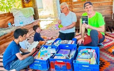 Manavgat Belediyesi’nden yaylalara kütüphane desteği
