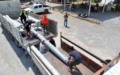 Alanya ve Gazipaşalı yangınzede üreticilere sera naylonu desteği
