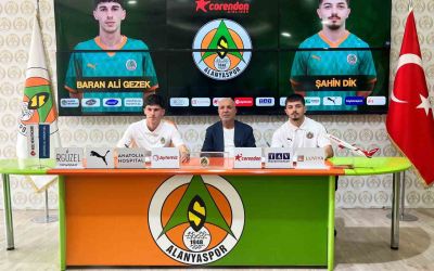 Alanyaspor’dan orta sahaya çifte takviye
