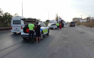 Alkollü sürücünün kullandığı kamyonet otomobile çarptı: 1 yaralı
