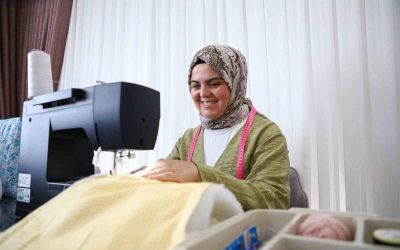 Hobi olarak dikiş kursuna başvurdu, kendi markasını kurdu
