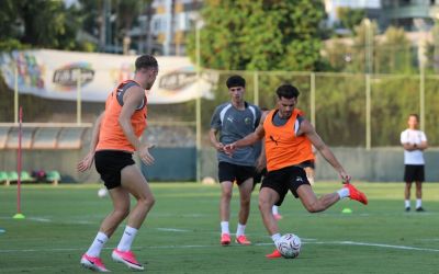 Alanyaspor, Beşiktaş maçı hazırlıklarına başladı
