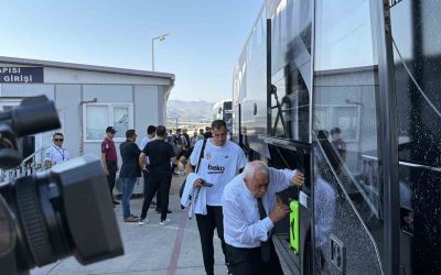 Beşiktaş kafilesi, Antalya’da
