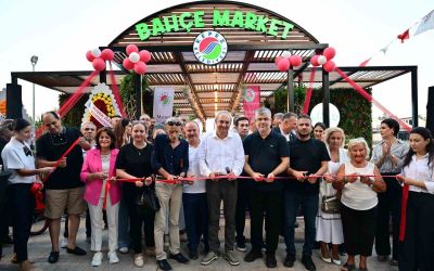 Kepez Belediyesi Bahçe Market’i Dokumapark’ta hizmete açtı

