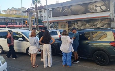 Manavgat’ta zincirleme kaza
