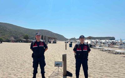 Kaş’ta Caretta Caretta yuvalama alanları jandarma korumasında
