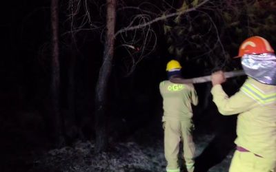 Kaş’taki orman yangını büyük ölçüde kontrol altında
