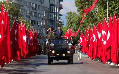 Antalya’da 30 Ağustos coşkusu yaşandı
