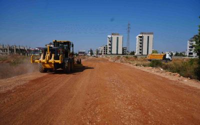 Baraj Mahallesi’nde yol çalışmaları hız kesmiyor
