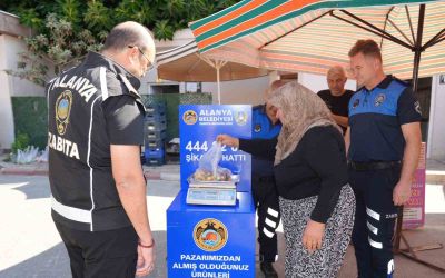 Alanya’da ’güven terazisi’ uygulaması başlatıldı
