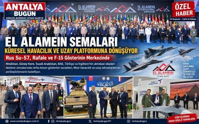 El Alamein Semaları Küresel Havacılık Üssüne Dönüştü: Türkiye EIAS 2026’da Gökyüzünde Ve Savunma Sanayiinde Sahnede