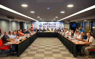 Antalya’da suyun geleceği masaya yatırıldı
