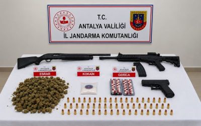 Serik’te uyuşturucu operasyonu: 20 gözaltı
