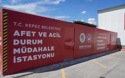 Kepez’den afetlere karşı 2 yeni afet istasyonu
