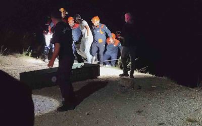Kayıp olarak aranan çiftin otomobili uçurumda bulundu: 1 ölü, 1 yaralı
