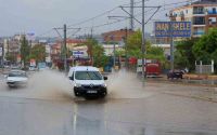 Antalya’da bir kilometre arayla iki mevsim yaşandı
