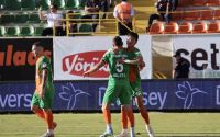 Trendyol Süper Lig: Alanyaspor: 1 - Antalyaspor: 0 (İlk yarı)
