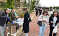 ALKÜ’deki öğrencilere sınav öncesi çorba ikramı
