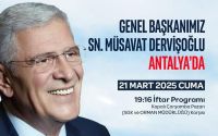 İYİ PARTİ Genel Başkanı Sayın Müsavat Dervişoğlu’nun Antalya Ziyaretiyle İlgili Basın Açıklaması