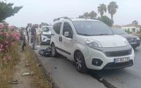 Antalya’da emniyet şeridinde duran araca motosiklet çarptı: 1 ağır yaralı
