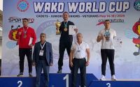 Kemer’in Kick Boks sporcuları dünya şampiyonasından dört madalyayla döndü
