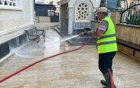 Manavgat Belediyesi’nden bayram öncesi cami temizliği

