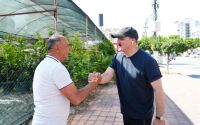 Bakan Kotan hem denetledi hem de bayramlaştı
