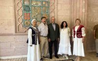 Alanya protokolü bayramda bir araya geldi

