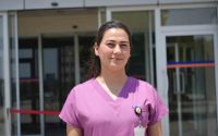 Görevli hemşire hastanenin acil servisindeki yangında verilen mücadeleyi anlattı
