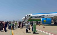 Özbekistan’dan Gazipaşa-Alanya Havalimanı’na ilk direkt uçuş gerçekleşti
